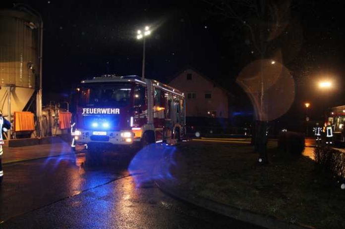 Feuerwehr im Einsatz in Fürth