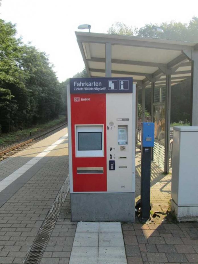 Fahrkartenautomat in Hauenstein Quelle: Bundespolizei
