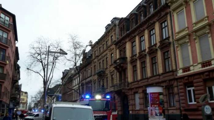 Brand in der Jungbuschstrasse - Quelle: Leser privat