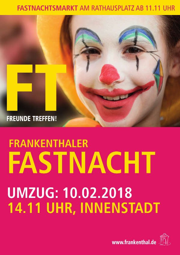 Veranstaltungsplakat (Quelle: Stadt Frankenthal)