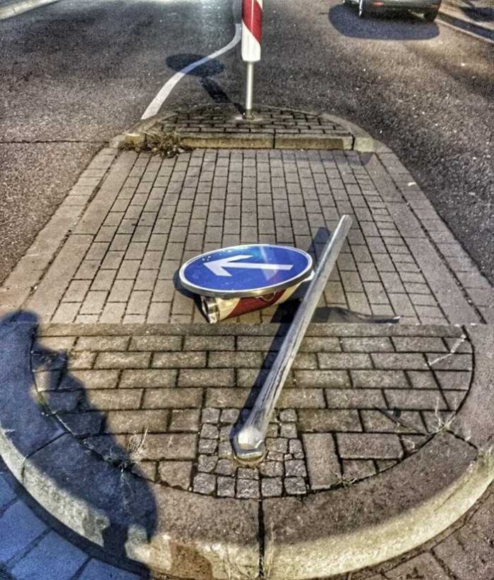 Unfallstelle Unfallstelle