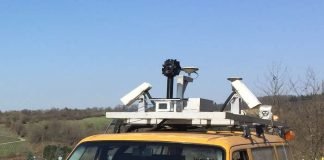 Ein Messfahrzeug wird für den barrierefreien Routenplaner die Daten von Straßen und Gassen in der Altstadt und in Bergheim erfassen. (Foto: Streetguard GmbH)