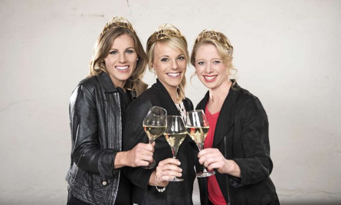 v.l. Laura Lahm, Katharina Staab, Charlotte Freiberger (Foto: Deutsches Weininstitut) v.l. Laura Lahm, Katharina Staab, Charlotte Freiberger (Foto: Deutsches Weininstitut)