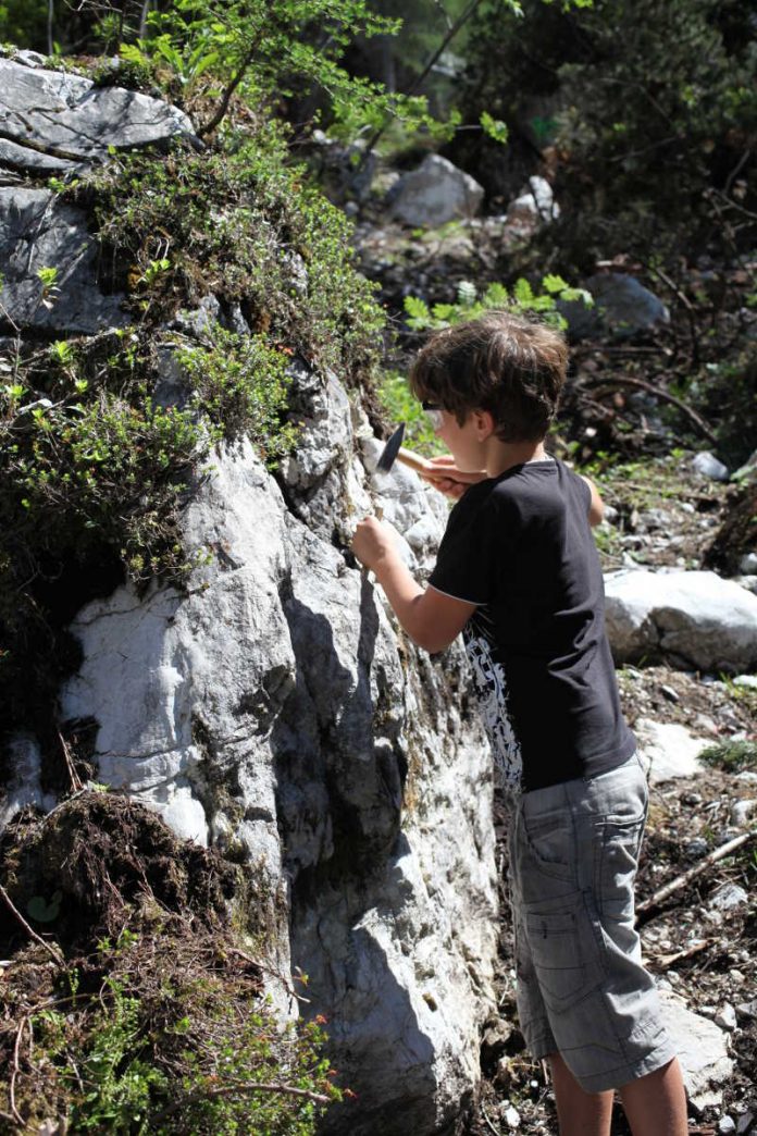 Schüler beim Outdoor-Unterricht