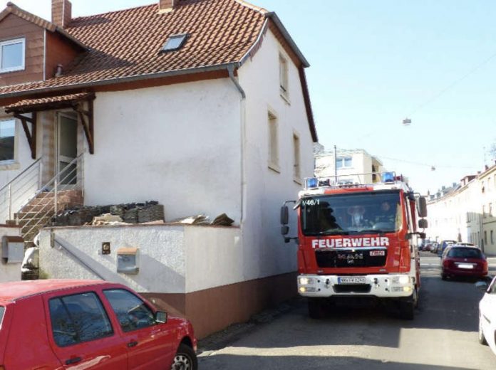 Brandeinsatz in der Branchweilerhofstraße (Foto: Feuerwehr Neustadt)