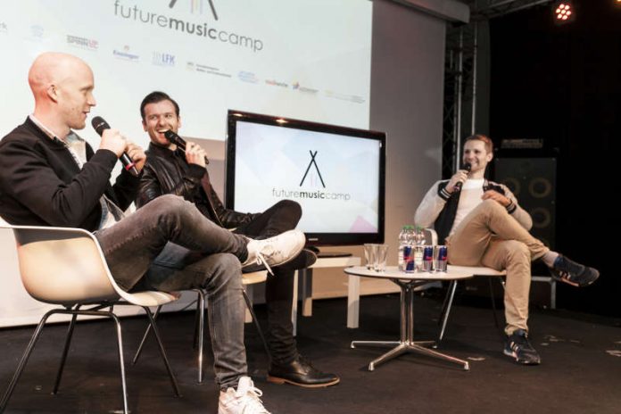 FMC 2015, v.l.n.r. Alexander Neipp, Daniel Grunenberg und Steffen Geldner (Foto: Popakademie) FMC 2015, v.l.n.r. Alexander Neipp, Daniel Grunenberg und Steffen Geldner (Foto: Popakademie)