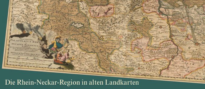 Ausstellung „Die Rhein-Neckar-Region in alten Landkarten“ Veranstaltungsplakat (Quelle: Kreisverwaltung Rhein-Pfalz-Kreis)