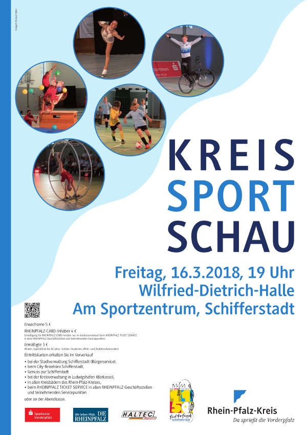 Kreissportschau des Rhein-Pfalz-Kreises Veranstaltungsplakat