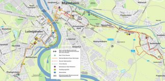 SRH Dämmer Marathon 2018 - Strecke alle Wertungen (Quelle: M3 GmbH & Co. KG)