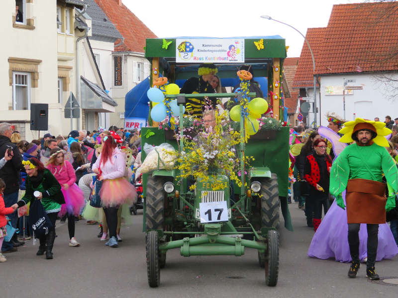 Foto vom Sommertagsumzug 2017 (Foto: Gemeindeverwaltung Haßloch)