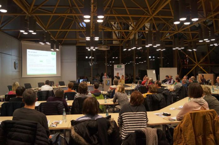 Volles Haus: Mehr als 70 Sportler informierten sich bei der Kreisverwaltung über die richtige Ernährung in Vorbereitung auf den 11. Marathon Deutsche Weinstraße am 15. April. (Foto: Kreisverwaltung Bad Dürkheim)