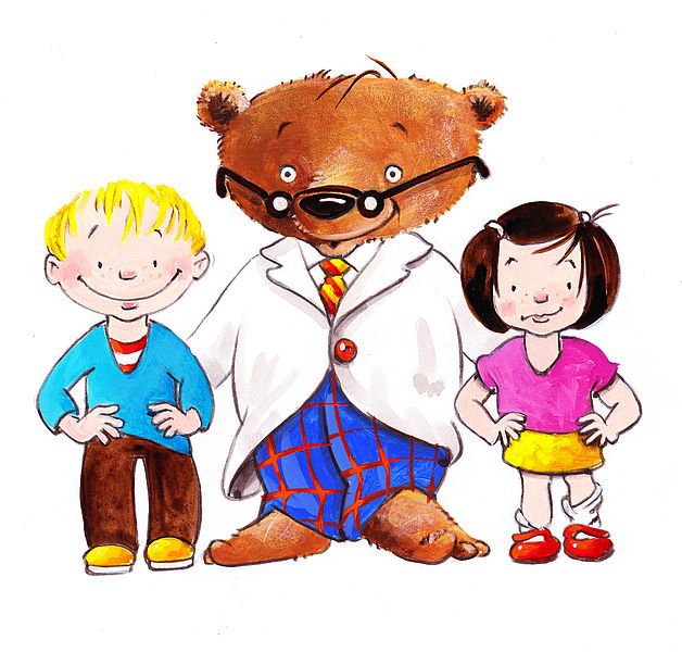 Brummel, das Maskottchen der Kinder-Uni Medizin, lädt zu spannenden Vorlesungen ein. (Quelle: UMM) Brummel, das Maskottchen der Kinder-Uni Medizin, lädt zu spannenden Vorlesungen ein. (Quelle: UMM)
