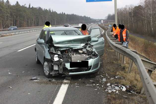 Unfallbeteiligtes Fahrzeug