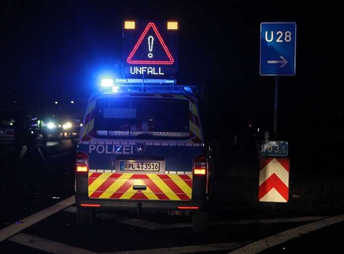 Unfall auf der A 650