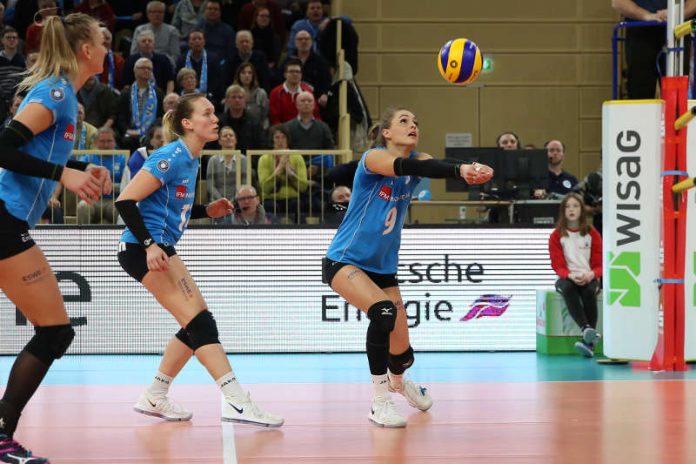 Dora Grozer & Co. bereiten sich konzentriert aufs Pokalfinale vor (Foto: Detlef Gottwald) Dora Grozer & Co. bereiten sich konzentriert aufs Pokalfinale vor (Foto: Detlef Gottwald)