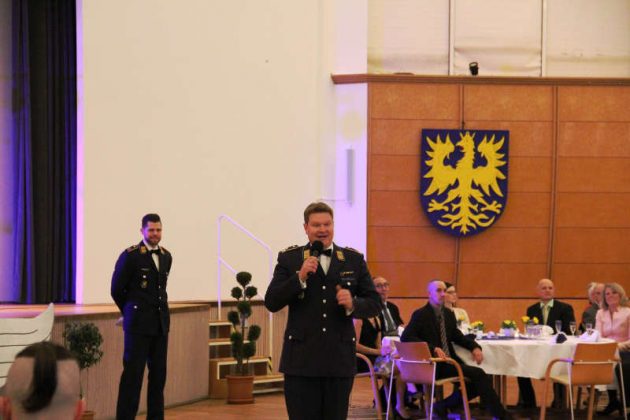 Begrüßungsrede Kommandeur (Foto: Stabsfeldwebel Frank Wiedemann)