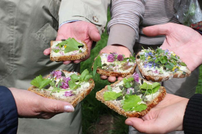 Blutenbutterbrot (Foto: Stadtverwaltung Weinheim)