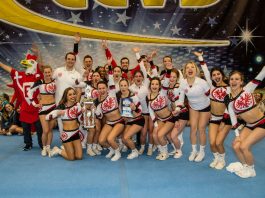 Regionalmeister 2018: Die ‚Senior Coed Level 6’ (Foto: Arndt Götze)