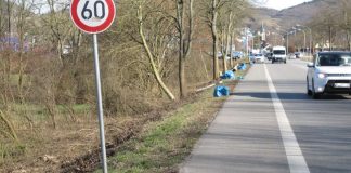 Reinigungsaktion entlang der Lorscher Straße (Foto: Stadt Heppenheim)