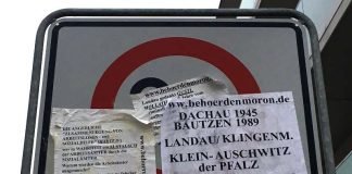 Der so genannte „Plakatekleber“ hat in den zurückliegenden Jahren im Landauer Stadtgebiet erheblichen Schaden angerichtet. (Foto: Stadt Landau in der Pfalz)