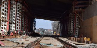 Sanierung der Neckermannbrücke (Foto: Amt für Straßenbau und Erschließung Frankfurt)