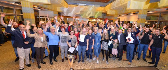 Die Stadt Heidelberg und der Sportkreis Heidelberg ehrten gemeinsam insgesamt rund 150 Athletinnen und Athleten für ihre herausragenden Leistungen im Jahr 2017. (Foto: Klaus Schwabenland)