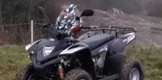 Entwendetes Quad