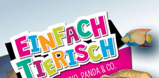 Plakat „Einfach tierisch!” - Titelbild Dimetrodon: © Tricture by eli – eine lose idee – GmbH