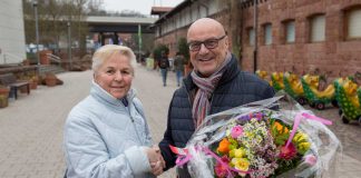 Erster Besucher Gartenschau 2018