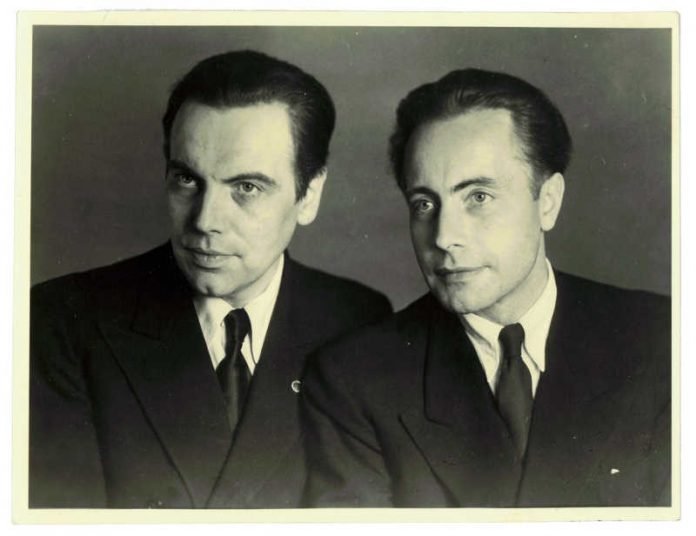 Portraet Ludwig und Ernst Wolfgang Topf (Quelle: Erinnerungsort Topf & Söhne - die Ofenbauer von Ausschwitz) Portraet Ludwig und Ernst Wolfgang Topf (Quelle: Erinnerungsort Topf & Söhne - die Ofenbauer von Ausschwitz)