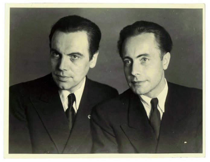 Portraet Ludwig und Ernst Wolfgang Topf (Quelle: Erinnerungsort Topf & Söhne - die Ofenbauer von Ausschwitz)