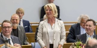 Die neue Landtags-Vizepräsidentin Astrid Schmitt (Foto: Torsten Silz)
