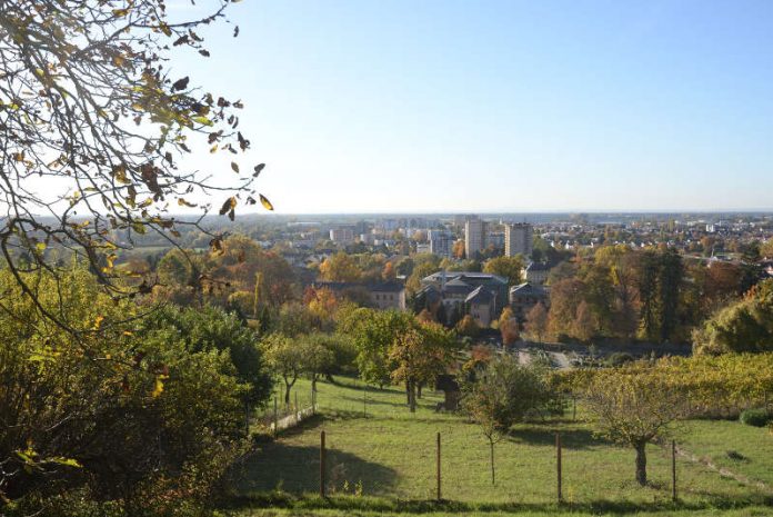 Blick vom Eckweg auf Heppenheim (Foto: Karlheinz Mulzer)