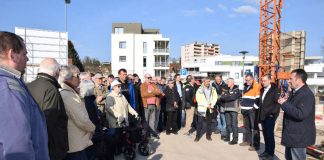 Baustellenbegehung (Foto: Stadtverwaltung Sinsheim)
