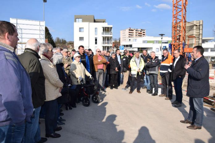 Baustellenbegehung (Foto: Stadtverwaltung Sinsheim)