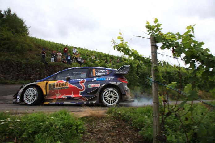 Die ADAC Rallye Deutschland bietet 2018 noch mehr Action in den Weinbergen. (Foto: ADAC / Sascha Dörrenbächer)