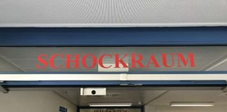 Eingang Schockraum Standort Buchen (Foto: Neckar-Odenwald-Kliniken)