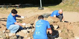 Freiwilligentag 2016: Fleißige Helfer im Kindergarten Gänseblümchen in Weiler