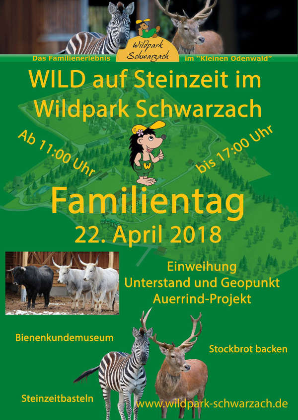 Terminhinweis (Quelle: Wildpark Schwarzach)
