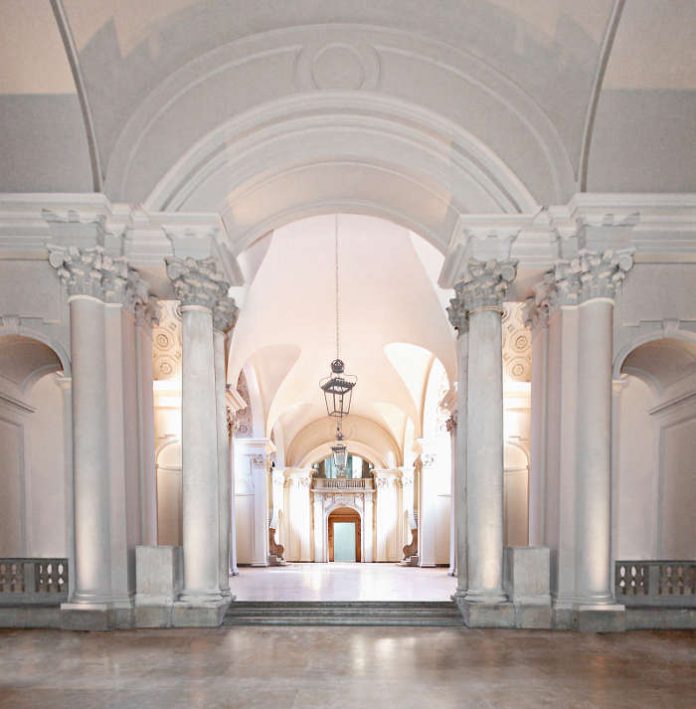 Die Haupthalle des Hessischen Landesmuseums Darmstadt (Foto Wolfgang Fuhrmannek, HLMD)