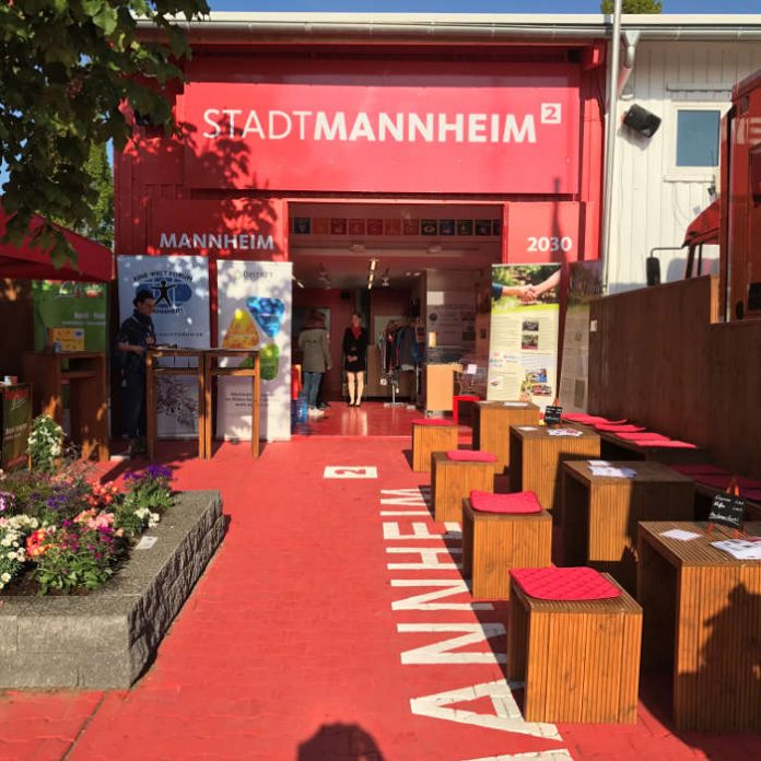 Stand der Stadt Mannheim auf dem Maimarkt (Foto: Stadt Mannheim)