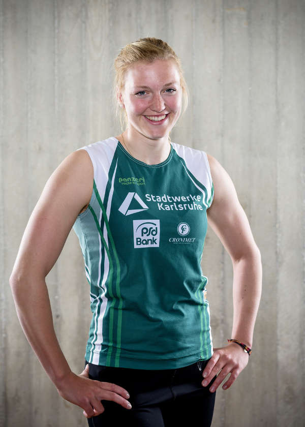 Sarah Brüßler hat nach der 1. Qualifikation gut Lachen (Foto: GES/Helge Prang, Rheinbrüder)