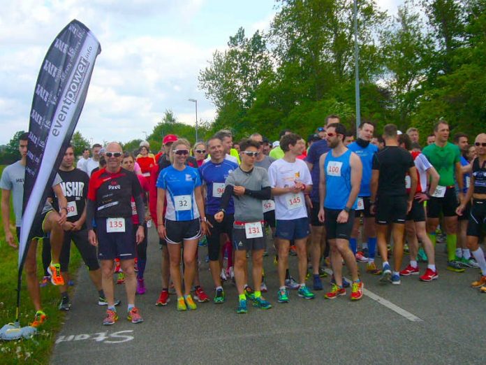 Bild vom Start des Springtime Run 2017 (Foto: Hannes Blank)