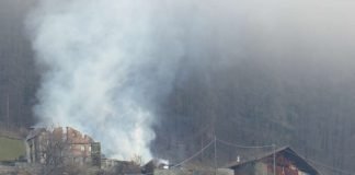 in dieser Woche ereignete sich in Martell/Südtirol ein Großbrand, bei dem eine Höfegruppe völlig zerstört wurde (Foto: Notburga Pardatscher)