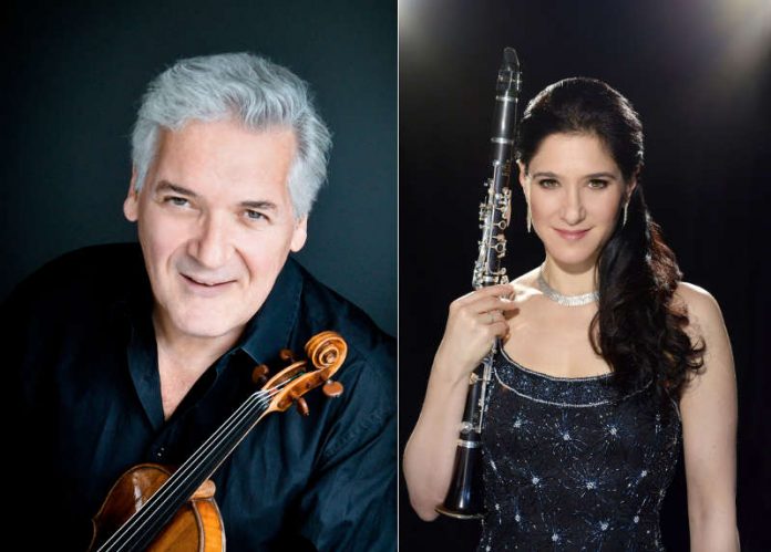 Pinchas Zukerman (Foto: Cheryl Mazak) und Sharon Kam (Foto: Maike Helbig)