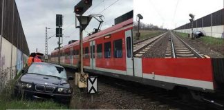 Unfall im Gleichbereich in Frankenthal