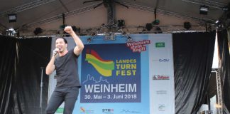 Bülent Ceylan bei der Eröffnung (Foto: Kern)