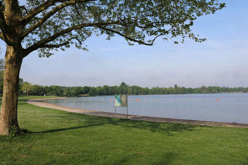 Der Waidsee in Weinheim (Foto: Kern)