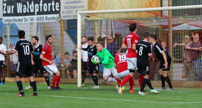 Spielszene (Foto: VfR Mannheim) Spielszene (Foto: VfR Mannheim)
