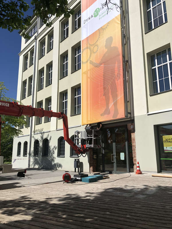 Umbauarbeiten im Dynamikum Science Center (Foto: Dynamikum Science Center)